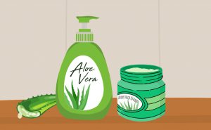 crema aloe vera per le ustioni e punture di medusa 