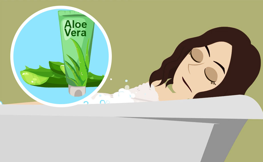 bagno aloe vera per le ustioni