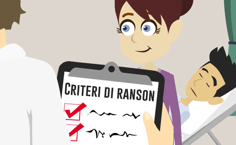 Criteri Ranson gravità pancreatite acuta punteggio