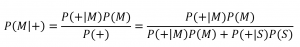 teorema di bayes applicazione test diagnostico