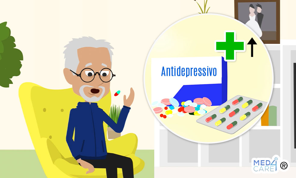Depressione resistente al trattamento negli anziani e aumento antidepressivi, depressione
