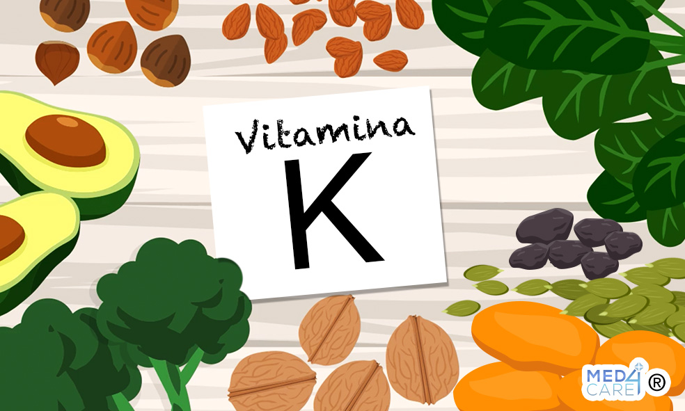 Vitamina K, fonti alimentari