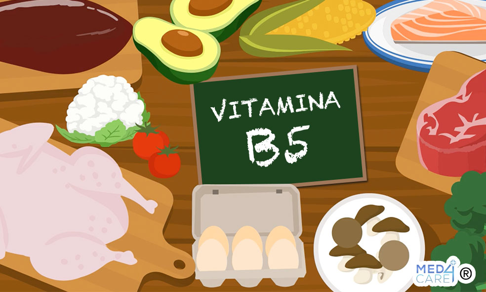 Vitamina B5, vitamine del gruppo B, acido pantotenico
